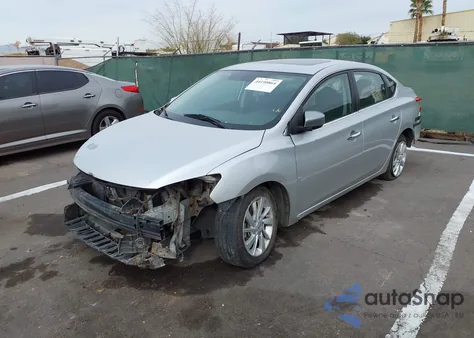 2015 Nissan Sentra Sv z USA, uszkodzony, nr VIN 3N1AB7AP6FY370390